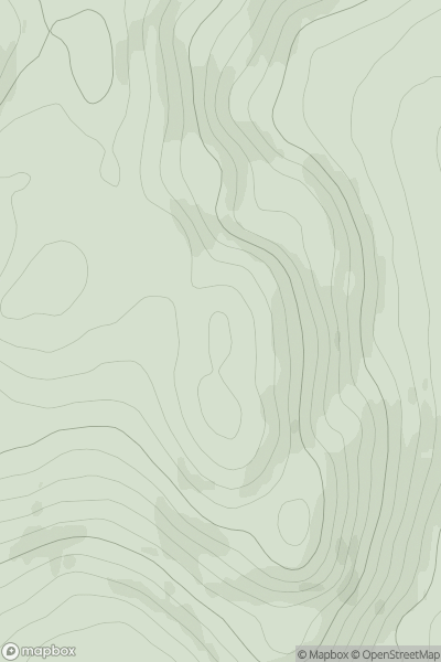 Thumbnail image for Creag na h-Iolaire [Inverness to Strathspey] showing contour plot for surrounding peak